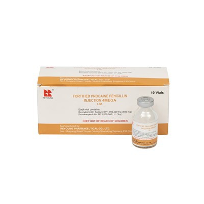 Enjeksiyon için Güçlendirilmiş Prokain Penisilin Sodyum